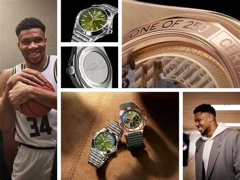 breitling giannis|giannis antetokounmpo limited edition.